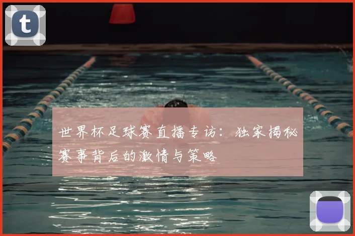 世界杯足球赛直播专访:独家揭秘赛事背后的激情与策略